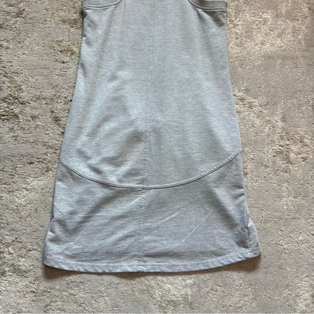 Freedom Trail By Kyodan Grey Sleeveless Hoodie Athleisure Dress Size Small - Picture 9 of 10
